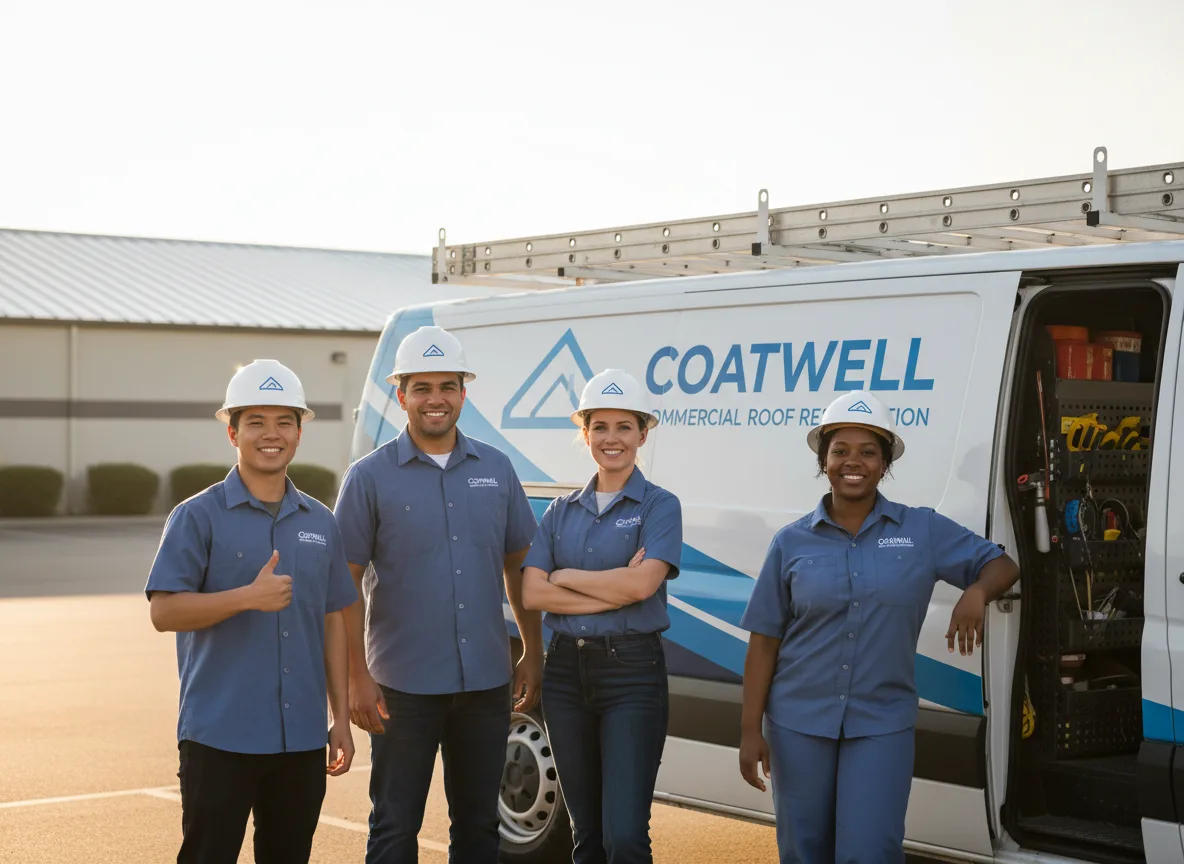 Commercial roof coating company in Pigeon Falls, WI